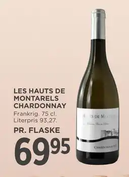 MENY LES HAUTS DE MONTARELS CHARDONNAY, DKK 69.95 tilbud