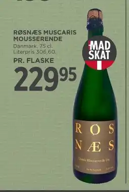 MENY RØSNÆS MUSCARIS MOUSSERENDE, DKK 229.95 tilbud