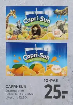 MENY CAPRI-SUN, DKK 25 tilbud