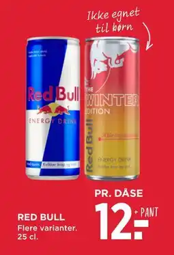 MENY RED BULL, DKK 12 tilbud