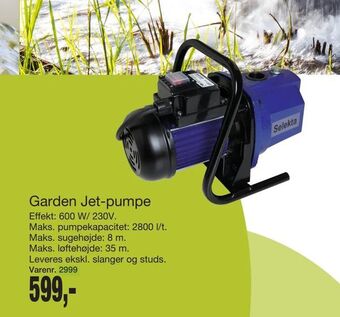 Harald Nyborg Garden Jet-pumpe tilbud