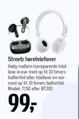 Føtex Streetz høretelefoner tilbud