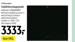 Føtex Electrolux Induktionskogeplade tilbud