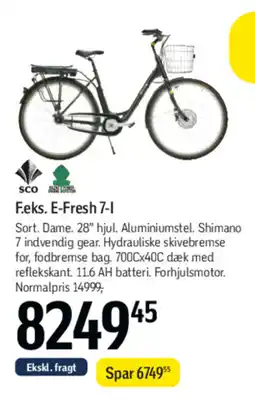 Føtex SCO F.eks. E-Fresh 7-I tilbud