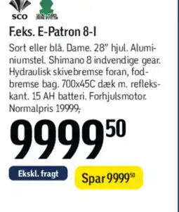 Føtex SCO F.eks. E-Patron 8-I tilbud