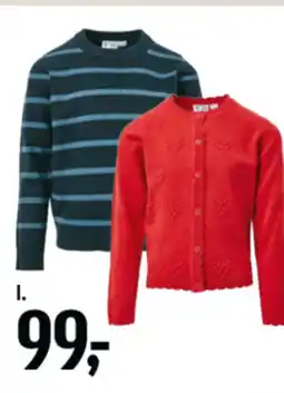 Føtex Strikbluse eller cardigan tilbud