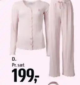 Føtex Pyjamas S-XXL tilbud