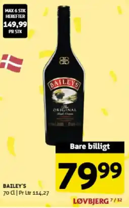Løvbjerg BAILEY'S tilbud