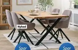 JYSK ROSLEV spisebord, DKK 4500 tilbud