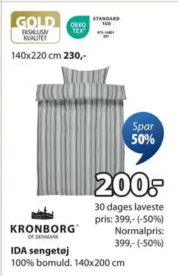 JYSK IDA sengetøj tilbud