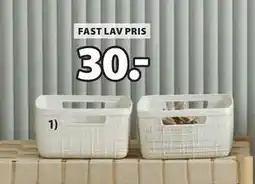 JYSK JUTE kurv, DKK 30 tilbud