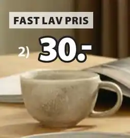 JYSK DANFRED krus, DKK 30 tilbud