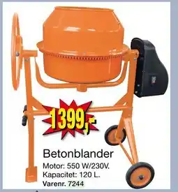 Harald Nyborg Betonblander, DKK 1399 tilbud