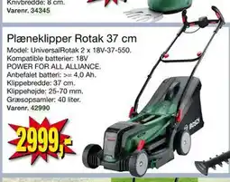 Harald Nyborg Plæneklipper Rotak 37 cm, DKK 2999 tilbud