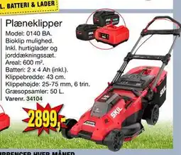 Harald Nyborg Plæneklipper, DKK 2899 tilbud