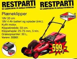 Harald Nyborg Plæneklipper, DKK 599 tilbud