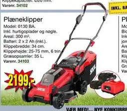 Harald Nyborg Plæneklipper, DKK 2199 tilbud