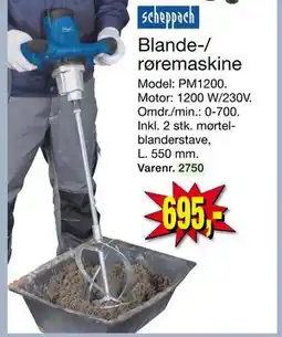Harald Nyborg Blande-/ røremaskine, DKK 695 tilbud