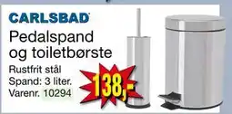 Harald Nyborg Pedalspand og toiletbørste, DKK 138 tilbud