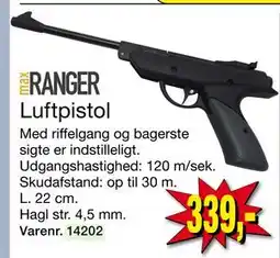 Harald Nyborg Luftpistol, DKK 339 tilbud