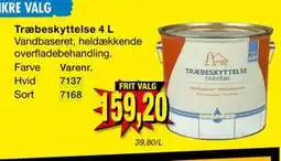 Harald Nyborg Træbeskyttelse 4 L, DKK 159.2 tilbud