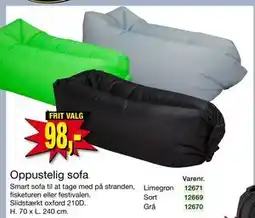 Harald Nyborg Oppustelig sofa, DKK 98 tilbud