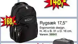 Harald Nyborg Rygsæk 17,5’’, DKK 168 tilbud