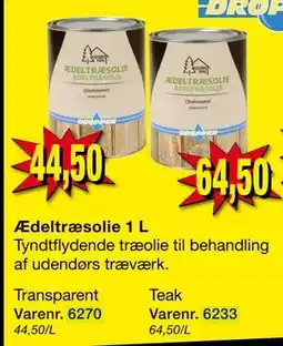 Harald Nyborg Ædeltræsolie 1 L tilbud