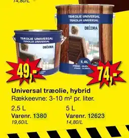 Harald Nyborg Universal træolie, hybrid tilbud
