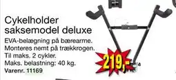 Harald Nyborg Cykelholder saksemodel deluxe, DKK 219 tilbud
