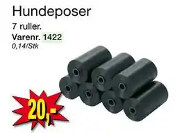 Harald Nyborg Hundeposer, DKK 20 tilbud