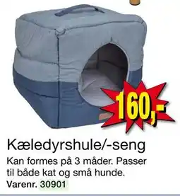 Harald Nyborg Kæledyrshule/-seng, DKK 160 tilbud