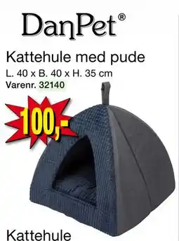 Harald Nyborg Kattehule med pude, DKK 100 tilbud