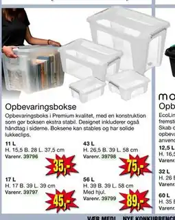 Harald Nyborg Opbevaringsbokse tilbud
