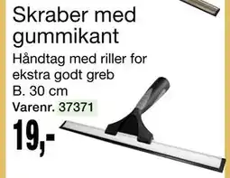 Harald Nyborg Skraber med gummikant, DKK 19 tilbud