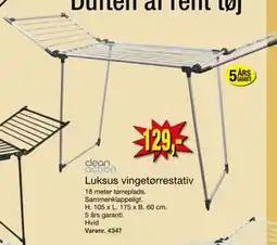 Harald Nyborg Luksus vingetørrestativ, DKK 129 tilbud