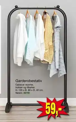 Harald Nyborg Garderobestativ, DKK 59 tilbud