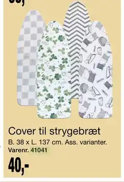 Harald Nyborg Cover til strygebræt, DKK 40 tilbud