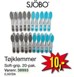 Harald Nyborg Tøjklemmer, DKK 10 tilbud