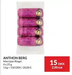 Nielsen's Discount ANTHON BERG, DKK 15 tilbud