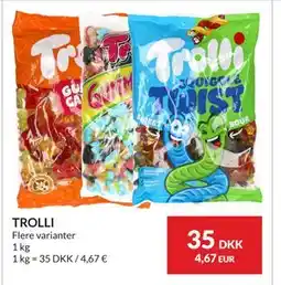 Nielsen's Discount TROLLI, DKK 35 tilbud