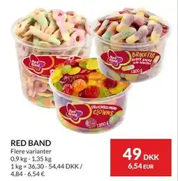 Nielsen's Discount RED BAND, DKK 49 tilbud