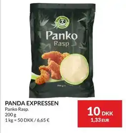 Nielsen's Discount PANDA EXPRESSEN, DKK 10 tilbud
