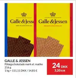 Nielsen's Discount Galle & Jessen, DKK 24 tilbud