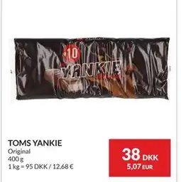 Nielsen's Discount TOMS YANKIE, DKK 38 tilbud