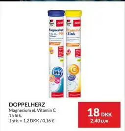 Nielsen's Discount DOPPELHERZ, DKK 18 tilbud