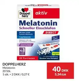Nielsen's Discount DOPPELHERZ, DKK 40 tilbud