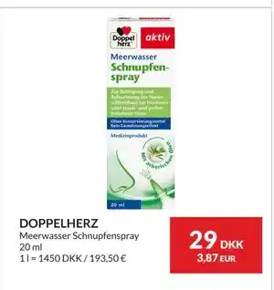 Nielsen's Discount DOPPELHERZ, DKK 29 tilbud