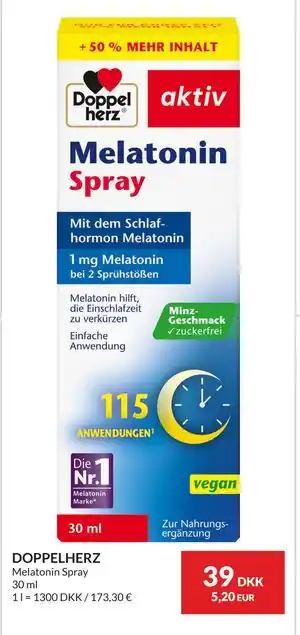 Nielsen's Discount DOPPELHERZ, DKK 39 tilbud