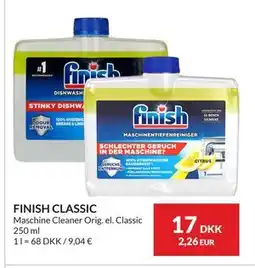 Nielsen's Discount FINISH CLASSIC, DKK 17 tilbud